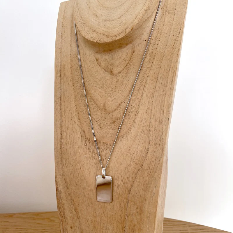 Collier "Riley" argent – Image 4