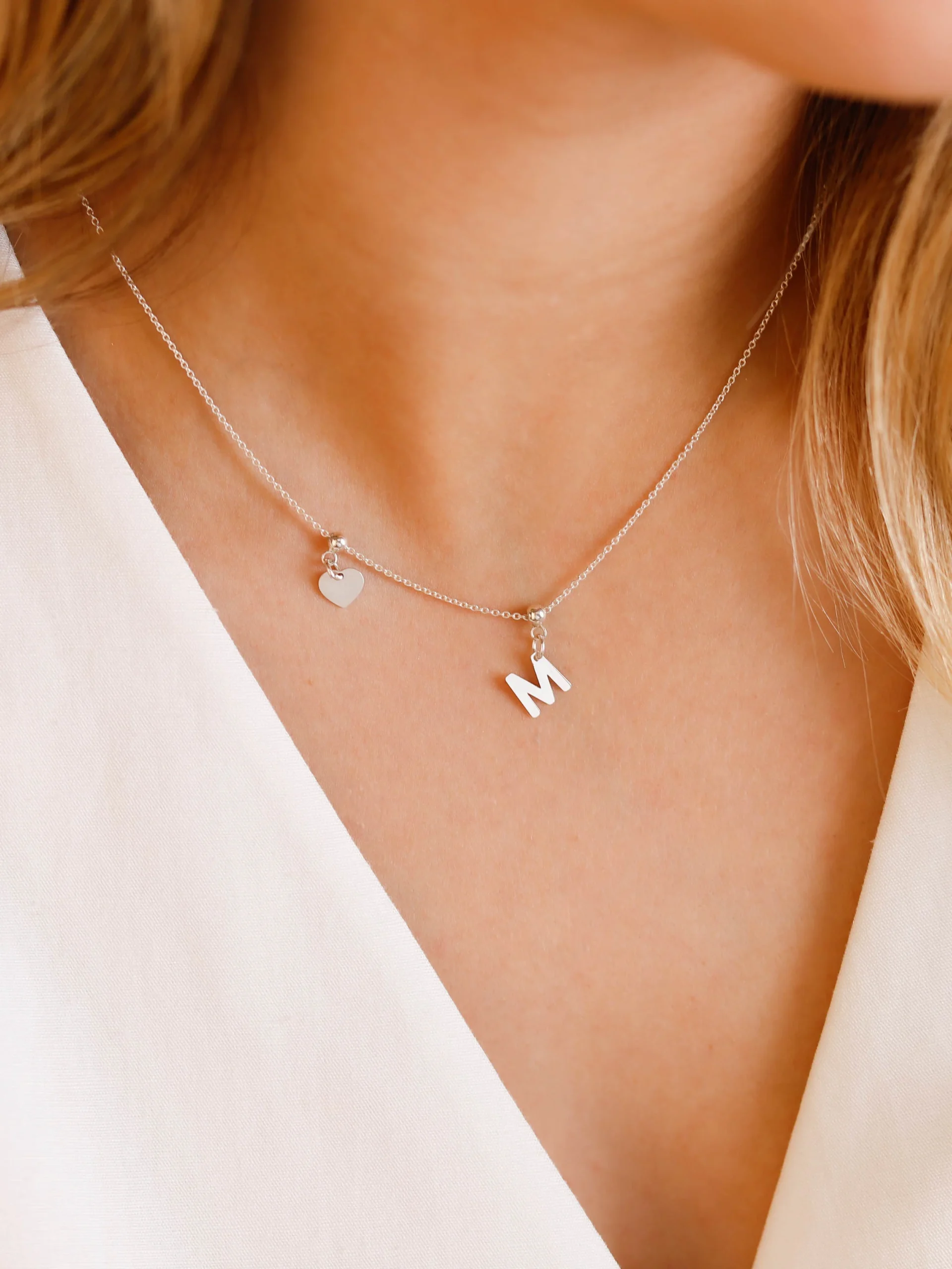 Collier - Pampille - Interchangeable - Argent - Manon – Image 2